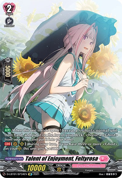 Image of Talent of Enjoyment, Feltyrosa (D-LBT01/SP34EN) [Lyrical Melody]