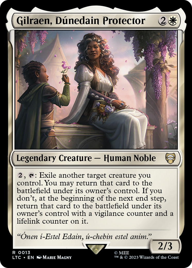 Image of Gilraen, Dunedain Protector [The Lord of the Rings: Tales of Middle-Earth Commander]