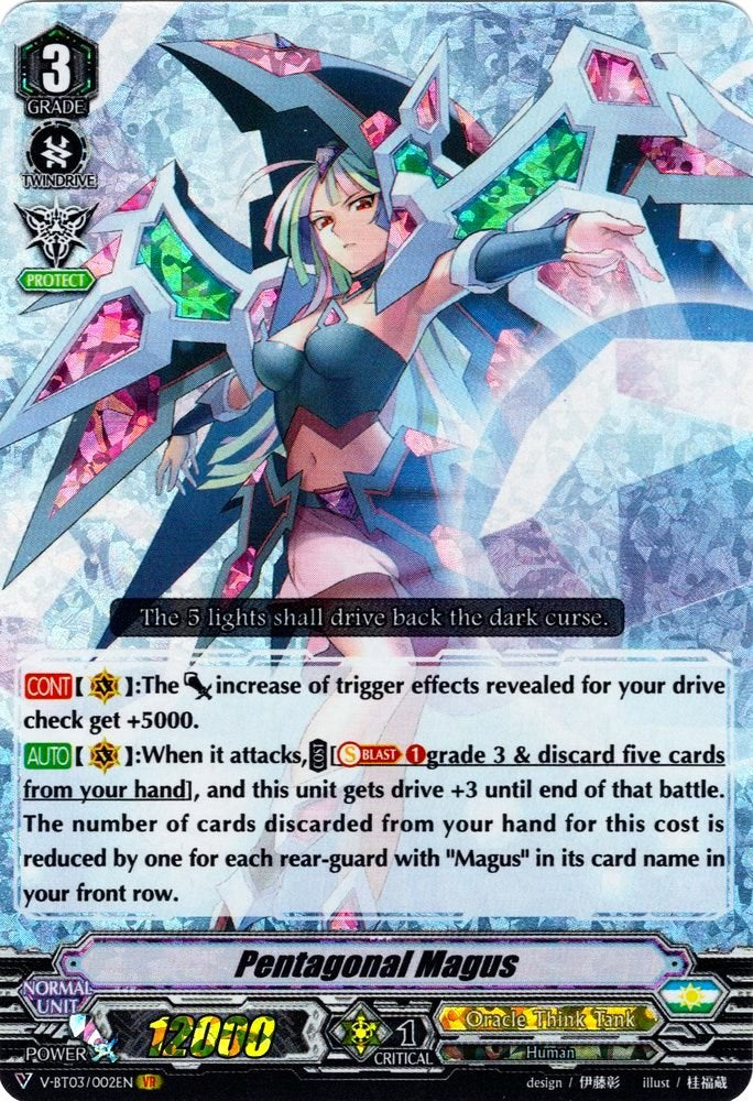 Image of Pentagonal Magus (V-BT03/002EN) [Miyaji Academy CF Club]