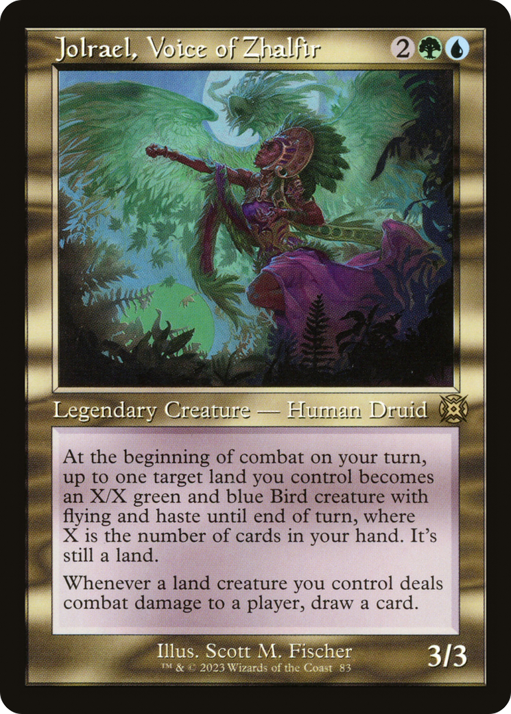 Image of Jolrael, Voice of Zhalfir (Retro) [March of the Machine: The Aftermath]