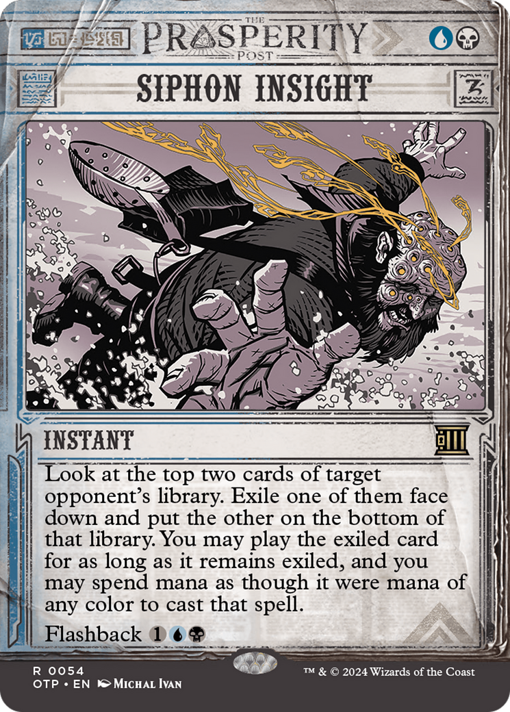 Image of Siphon Insight [Outlaws of Thunder Junction: Breaking News]