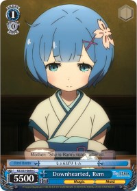 Image of Downhearted, Rem (RZ/S55-E088 C) [Re:ZERO Vol.2]