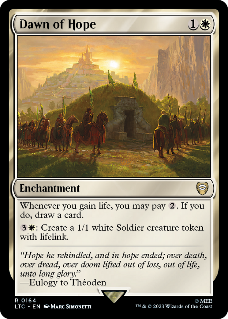 Image of Dawn of Hope [The Lord of the Rings: Tales of Middle-Earth Commander]