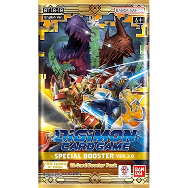 SPECIAL BOOSTER VER. 2.0 BOOSTER PACK - DIGIMON CARD GAME