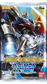 Image of NEW AWAKENING BOOSTER PACK DIGIMON CARD GAME