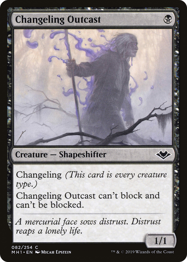 Image of Changeling Outcast [Modern Horizons]