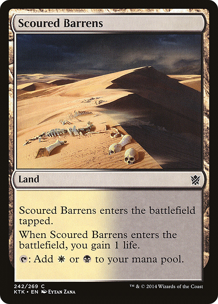 Image of Scoured Barrens [Khans of Tarkir]