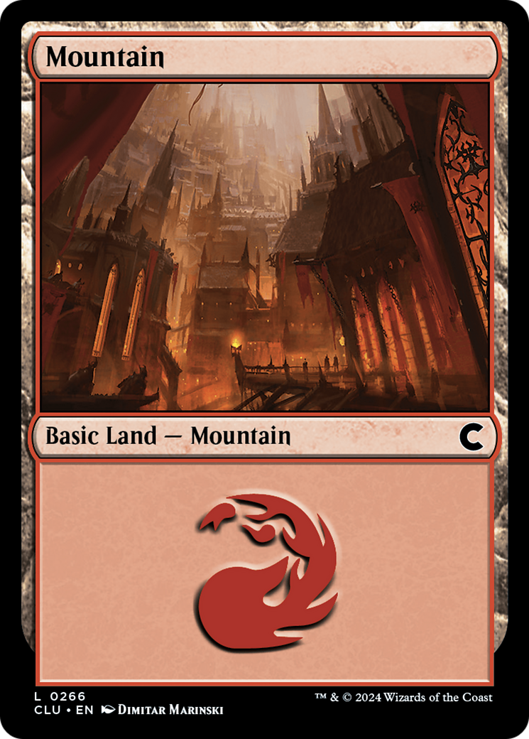 Image of Mountain (0266) [Ravnica: Clue Edition]