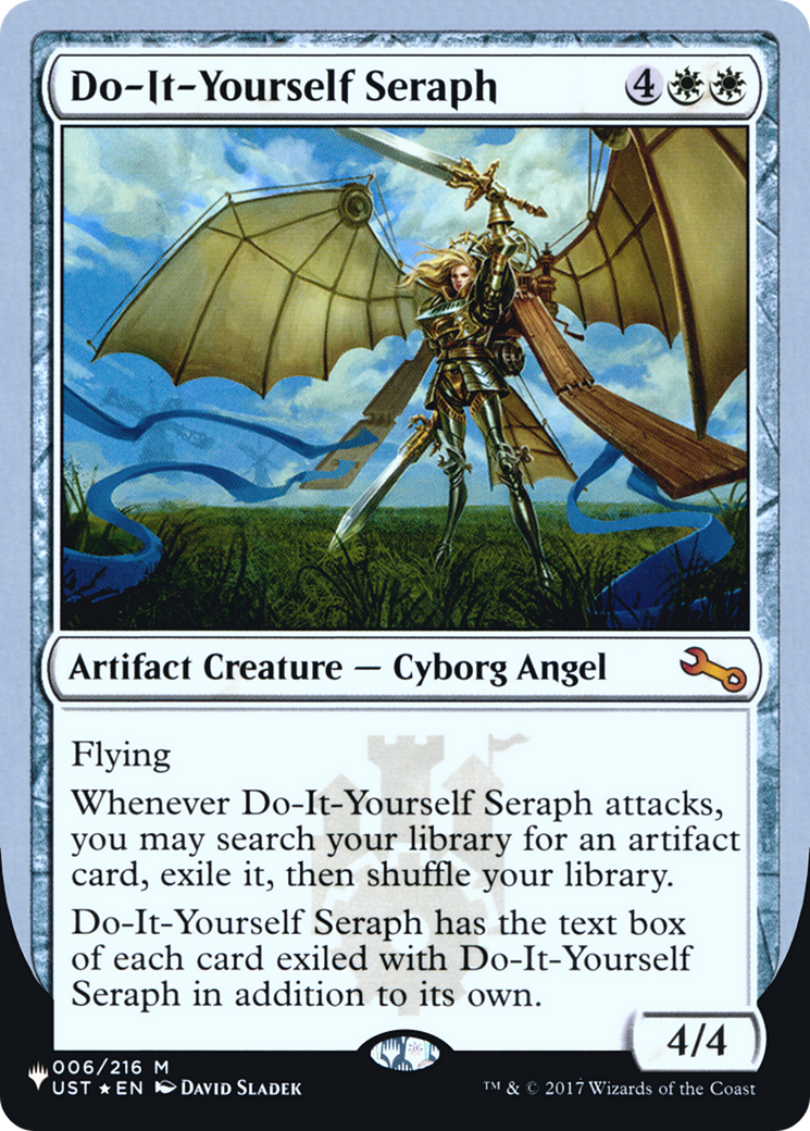 Image of Do-It-Yourself Seraph (Unfinity Foil Edition) [The List]