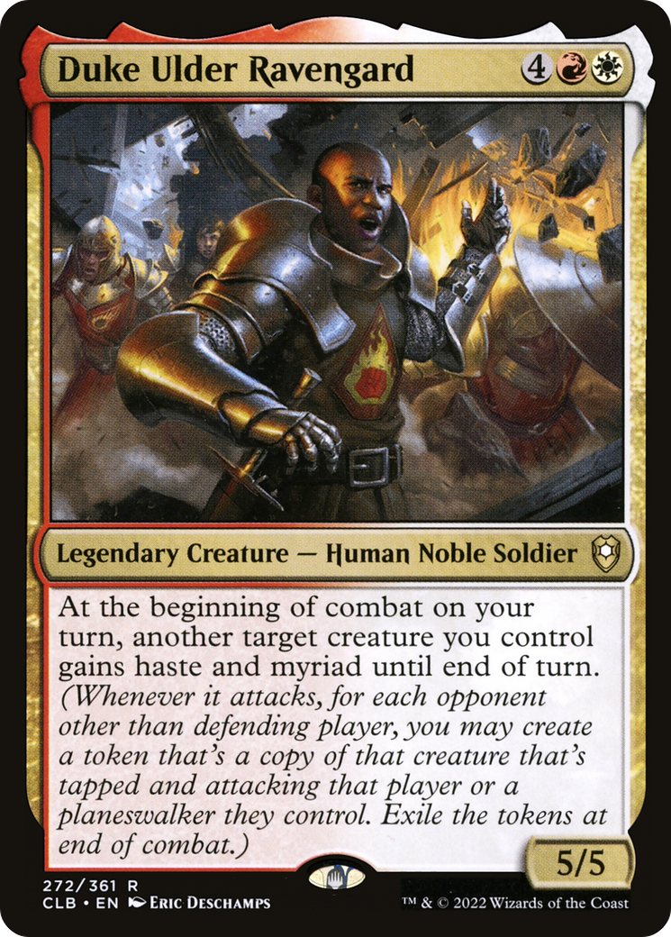 Image of Duke Ulder Ravengard [Commander Legends: Battle for Baldur's Gate]