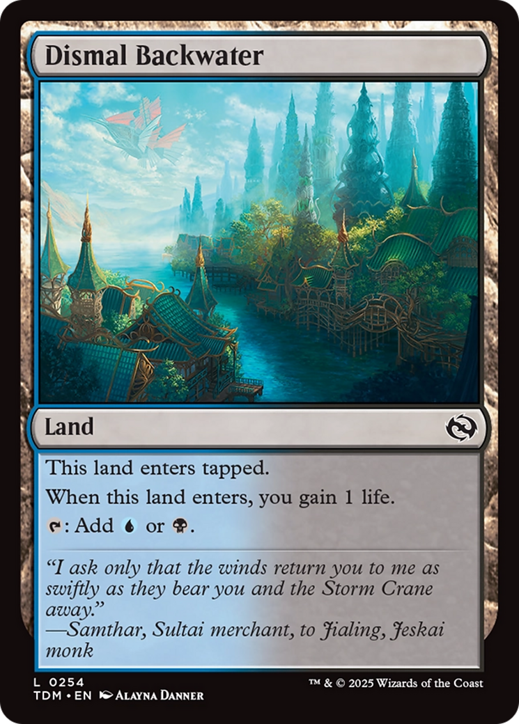Image of Dismal Backwater [Tarkir: Dragonstorm]