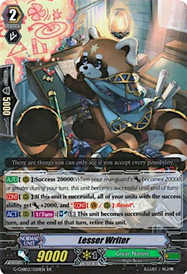 Image of Lesser Writer (G-CHB02/020EN) [We ARE!!! Trinity Dragon]