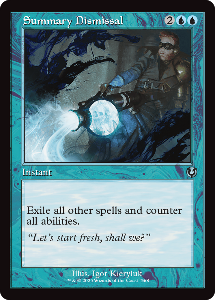 Image of Summary Dismissal (Retro Frame) [Innistrad Remastered]