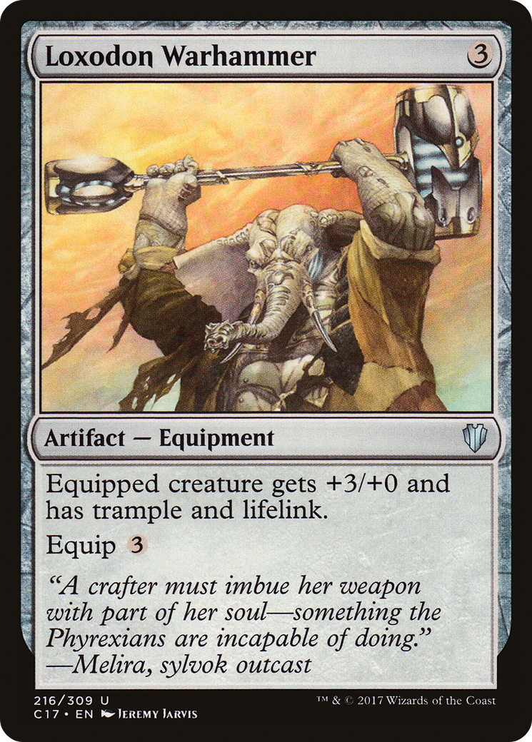 Image of Loxodon Warhammer [Commander 2017]