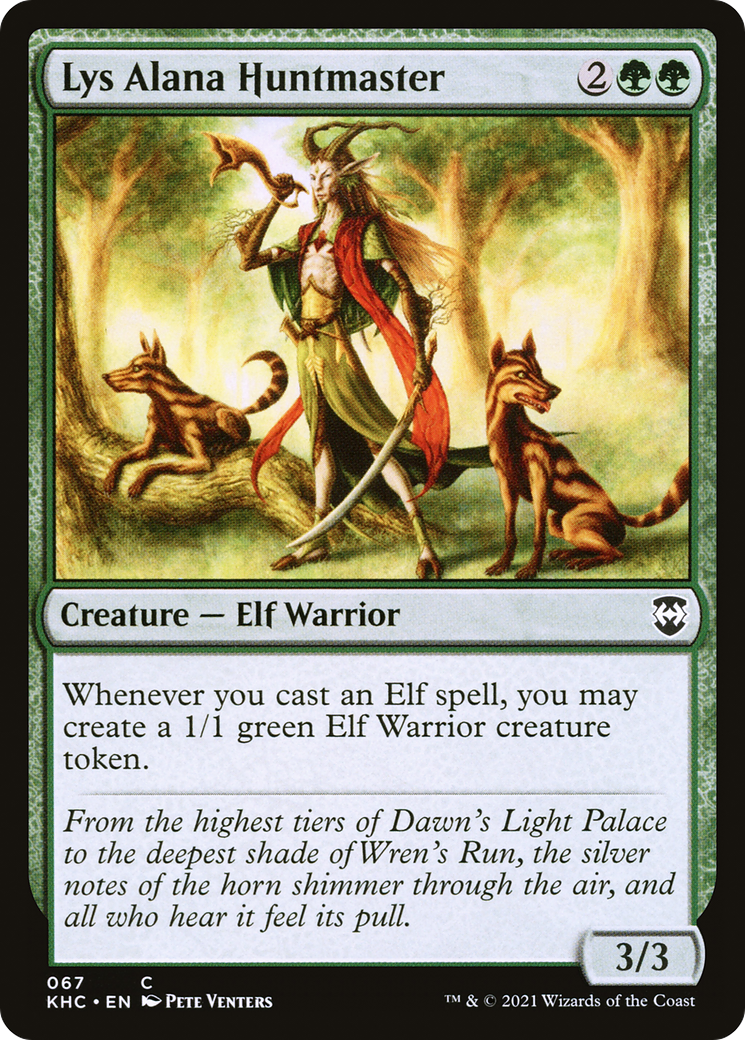 Image of Lys Alana Huntmaster [Kaldheim Commander]