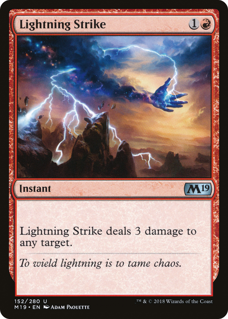 Image of Lightning Strike [Core Set 2019]