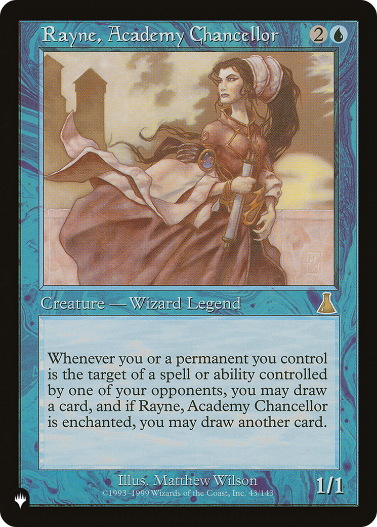 Image of Rayne, Academy Chancellor [The List]