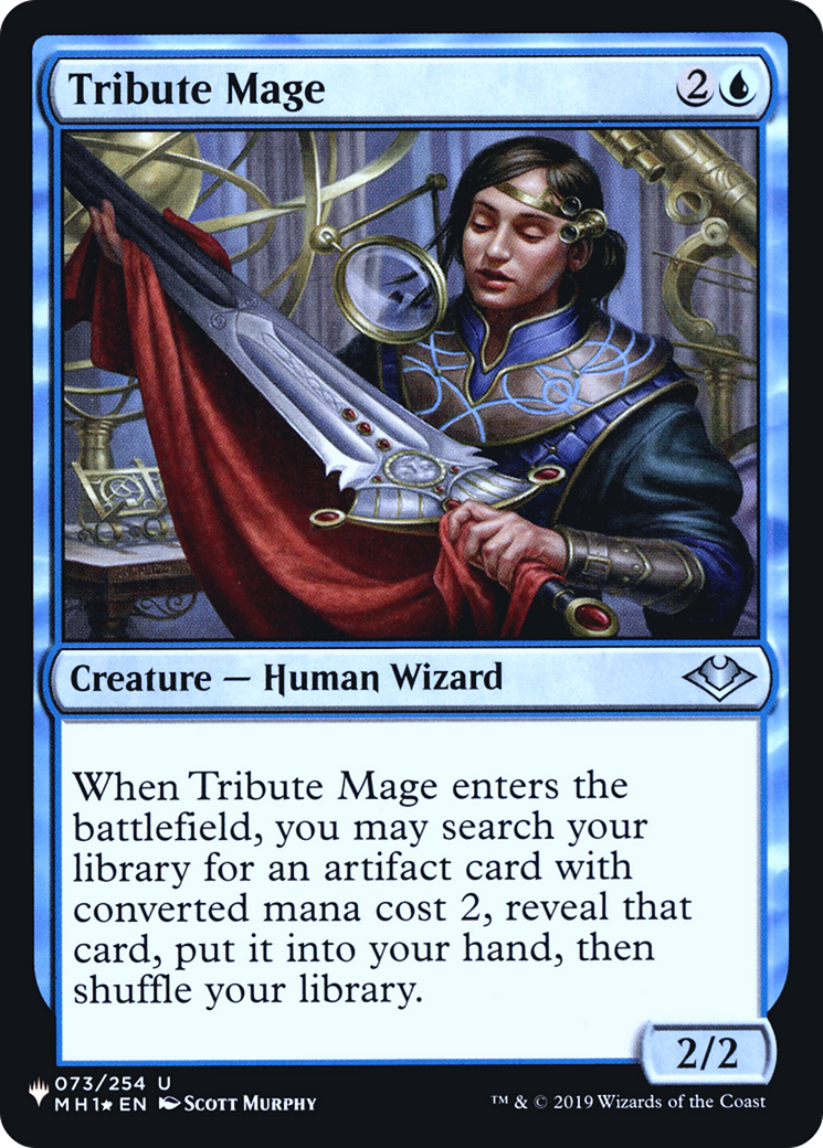 Image of Tribute Mage [Secret Lair: Heads I Win, Tails You Lose]