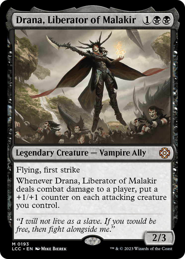 Image of Drana, Liberator of Malakir [The Lost Caverns of Ixalan Commander]