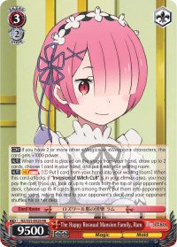 Image of The Happy Roswaal Mansion Family, Ram (RZ/S55-E028 RR) [Re:ZERO Vol.2]
