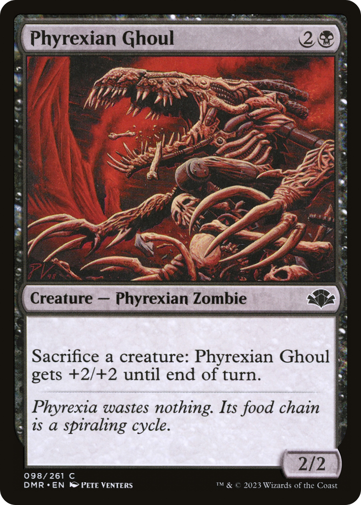 Image of Phyrexian Ghoul [Dominaria Remastered]