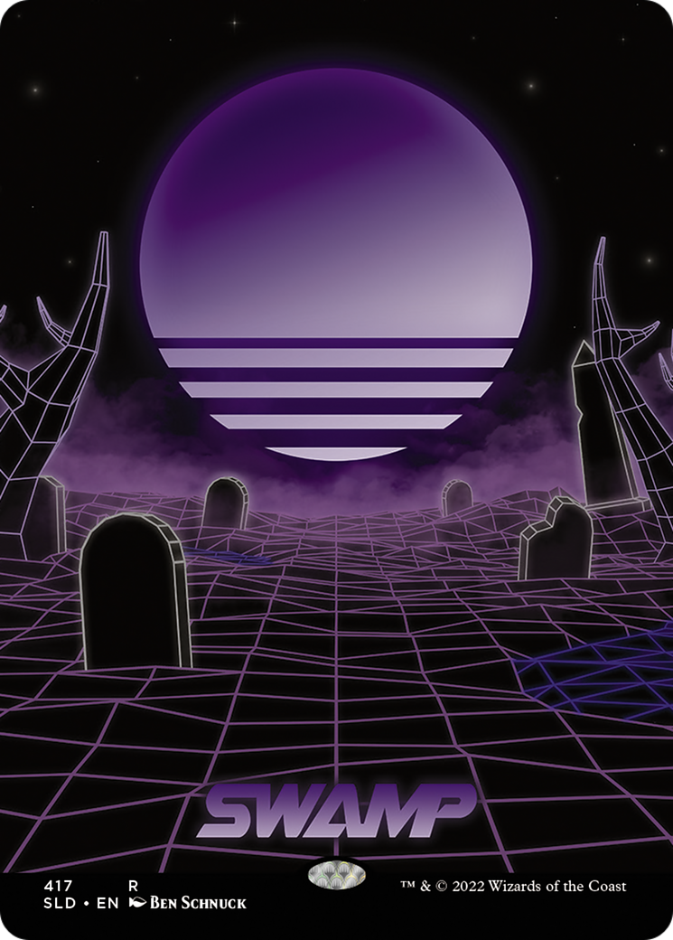 Image of Swamp (417) [Secret Lair Drop Series]