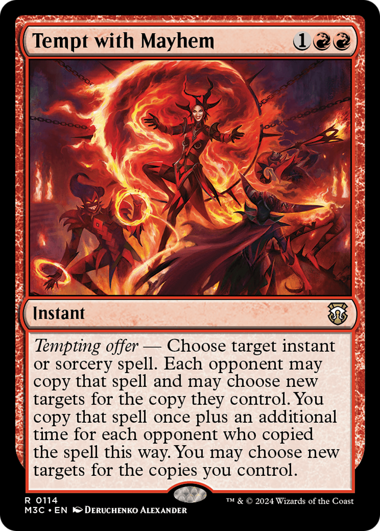 Image of Tempt with Mayhem [Modern Horizons 3 Commander]