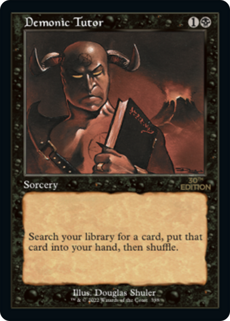 Image of Demonic Tutor (Retro) [30th Anniversary Edition]