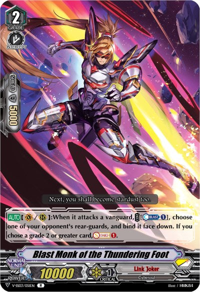 Image of Blast Monk of the Thundering Foot (V-SS03/051EN) [Festival Collection]