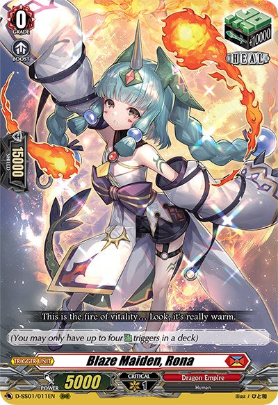 Image of Blaze Maiden, Rona (D-SS01/011EN) [Festival Collection 2021]