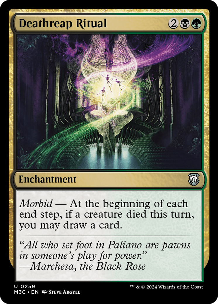 Image of Deathreap Ritual [Modern Horizons 3 Commander]