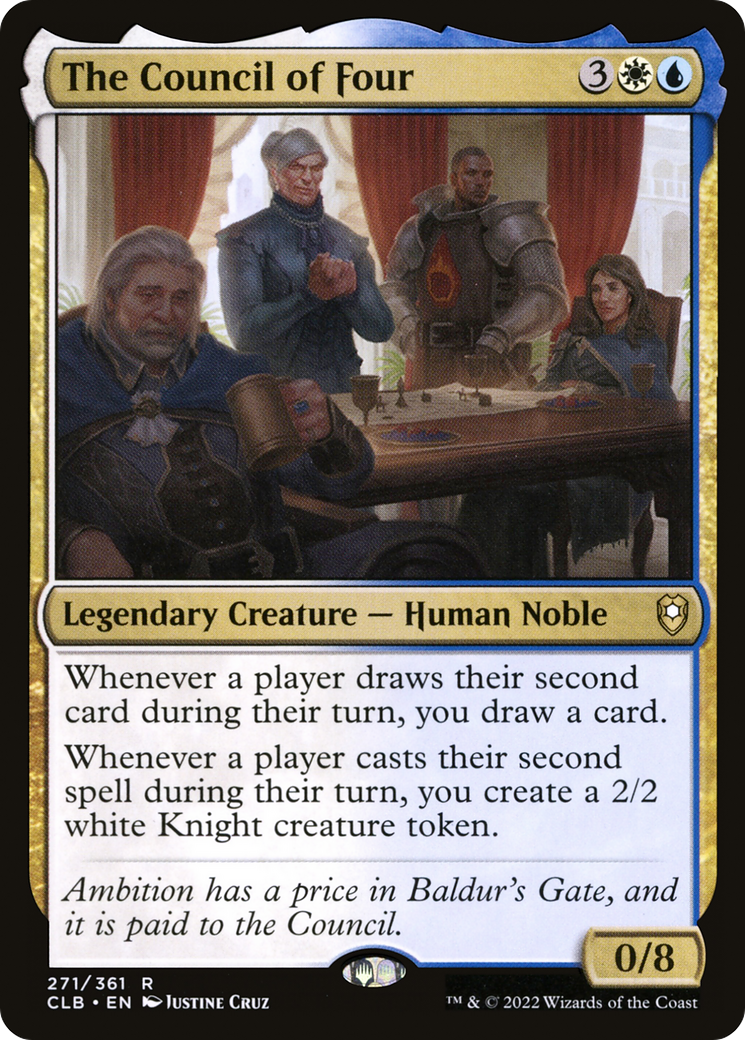 Image of The Council of Four [Commander Legends: Battle for Baldur's Gate]