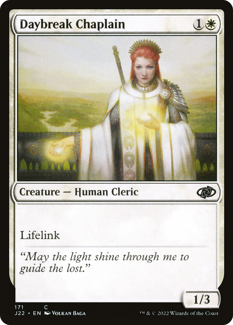 Image of Daybreak Chaplain [Jumpstart 2022]