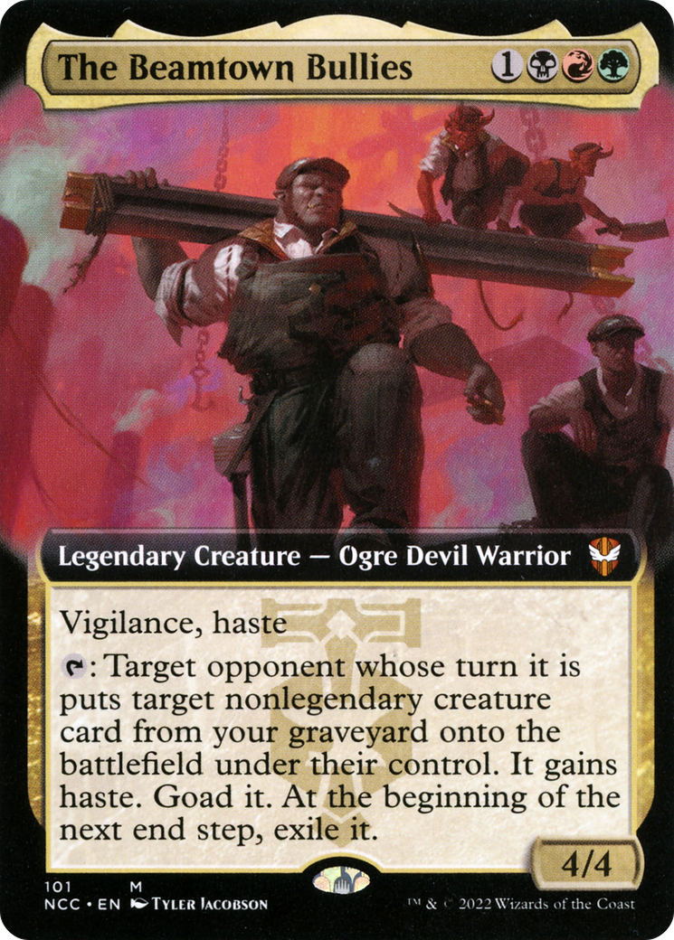 Image of The Beamtown Bullies (Extended Art) [Streets of New Capenna Commander]