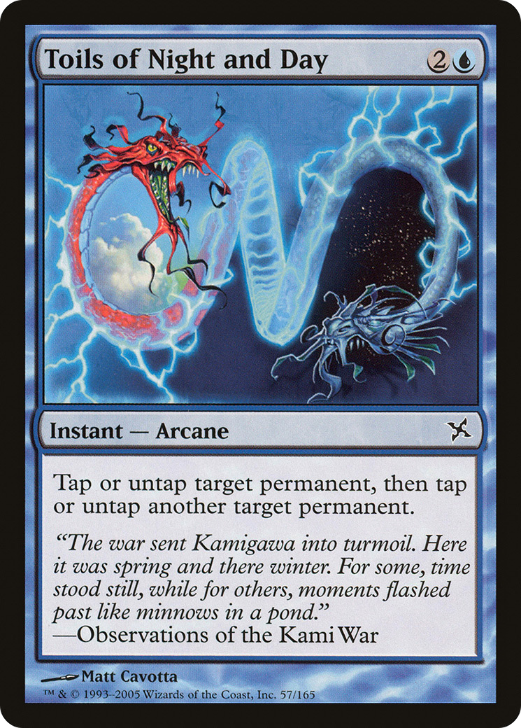 Image of Toils of Night and Day [Betrayers of Kamigawa]