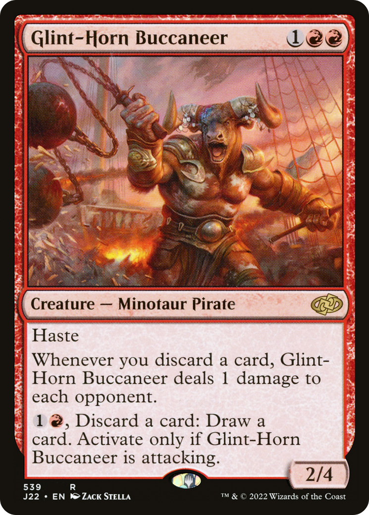 Image of Glint-Horn Buccaneer [Jumpstart 2022]