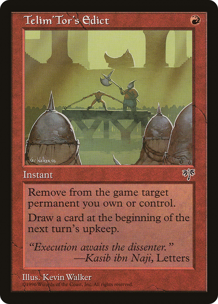 Image of Telim'Tor's Edict [Mirage]