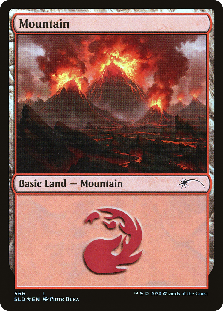 Image of Mountain (Seismic) (566) [Secret Lair Drop Promos]