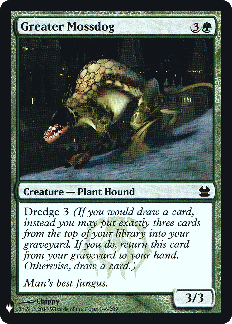 Image of Greater Mossdog [Mystery Booster]