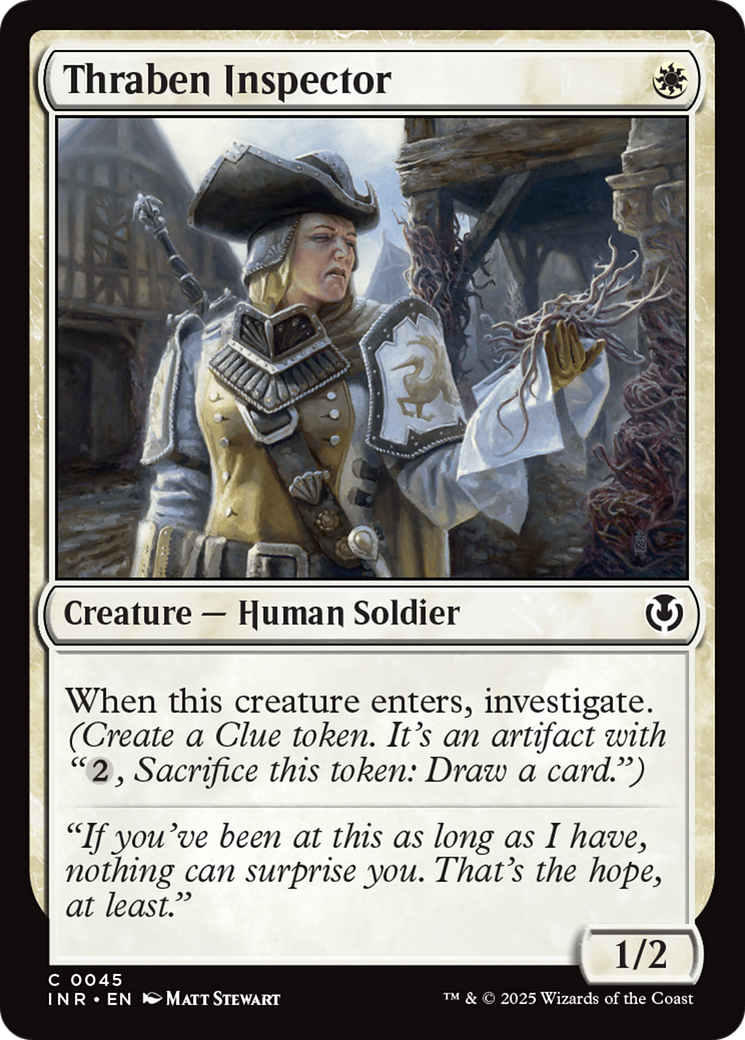 Image of Thraben Inspector [Innistrad Remastered]