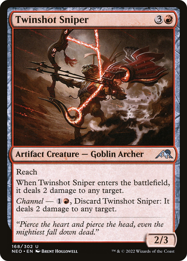 Image of Twinshot Sniper [Kamigawa: Neon Dynasty]