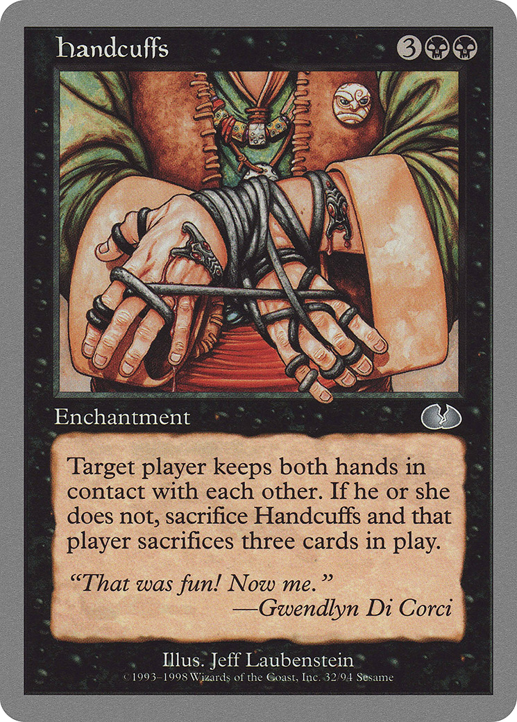 Image of Handcuffs [Unglued]