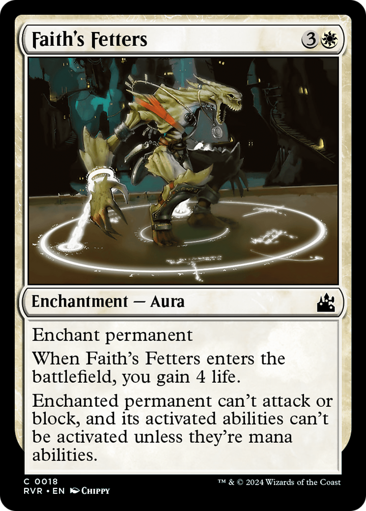 Image of Faith's Fetters [Ravnica Remastered]