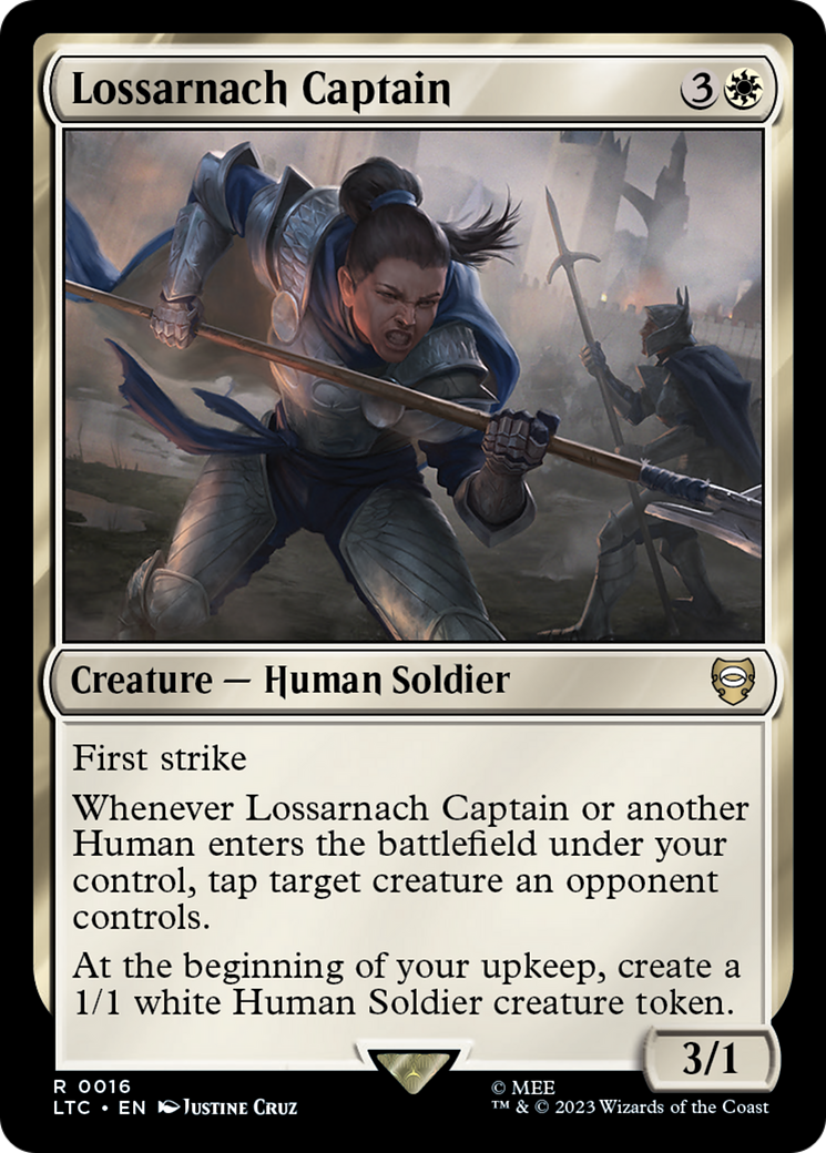 Image of Lossarnach Captain [The Lord of the Rings: Tales of Middle-Earth Commander]