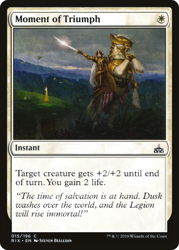 Image of Moment of Triumph [Rivals of Ixalan]