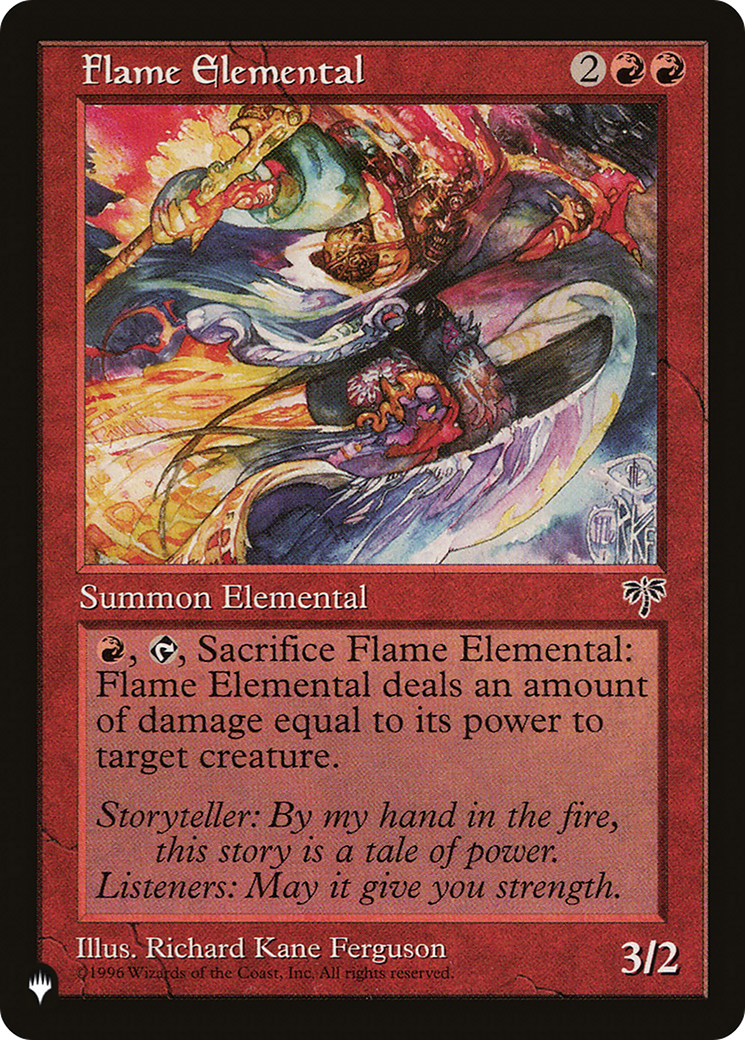 Image of Flame Elemental [The List]