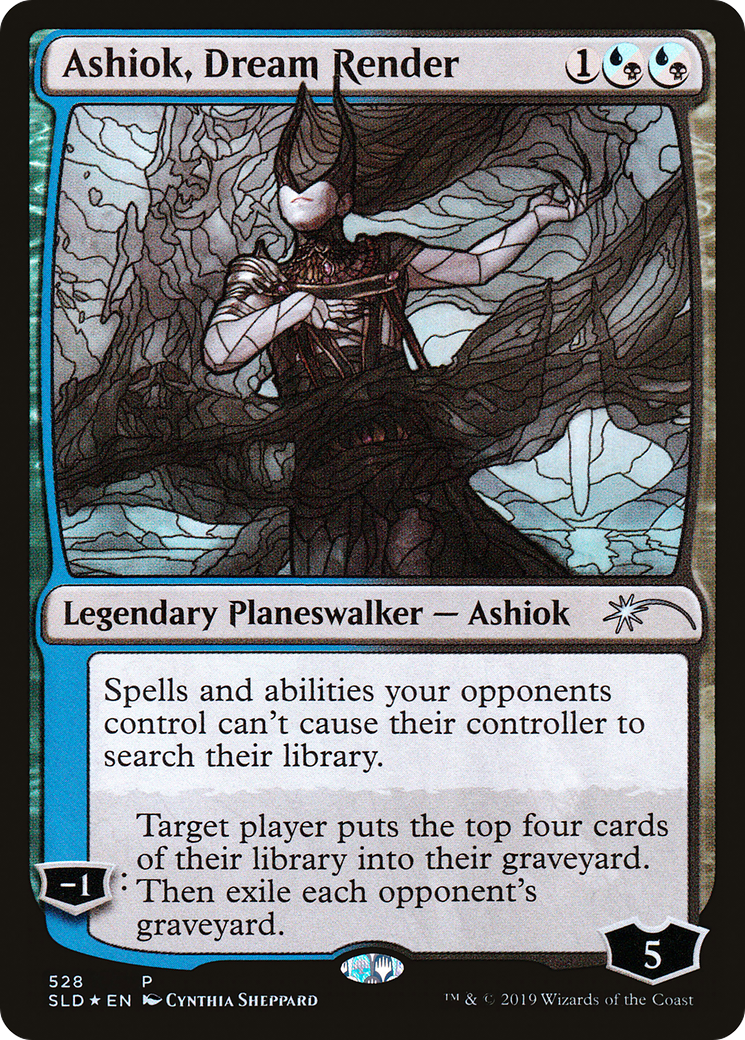 Image of Ashiok, Dream Render (Stained Glass) [Secret Lair Drop Promos]