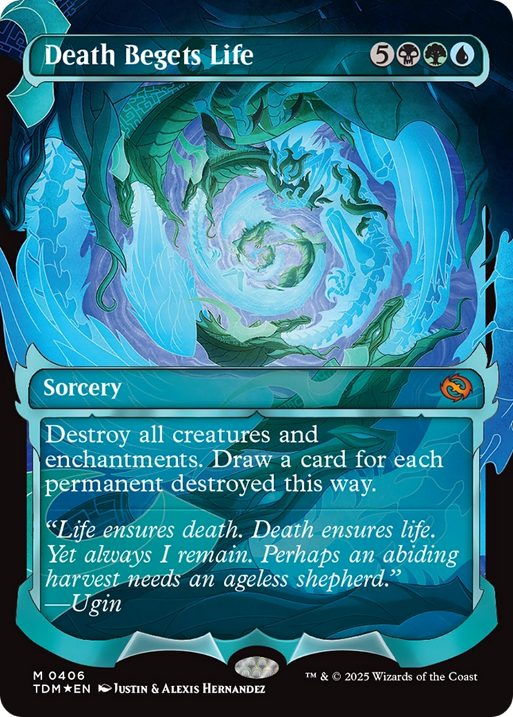 Image of Death Begets Life (Showcase) [Tarkir: Dragonstorm]