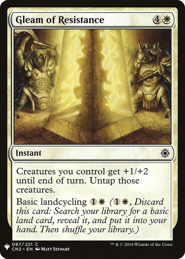 Image of Gleam of Resistance [Mystery Booster]