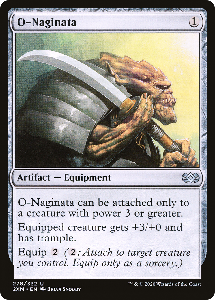 Image of O-Naginata [Double Masters]